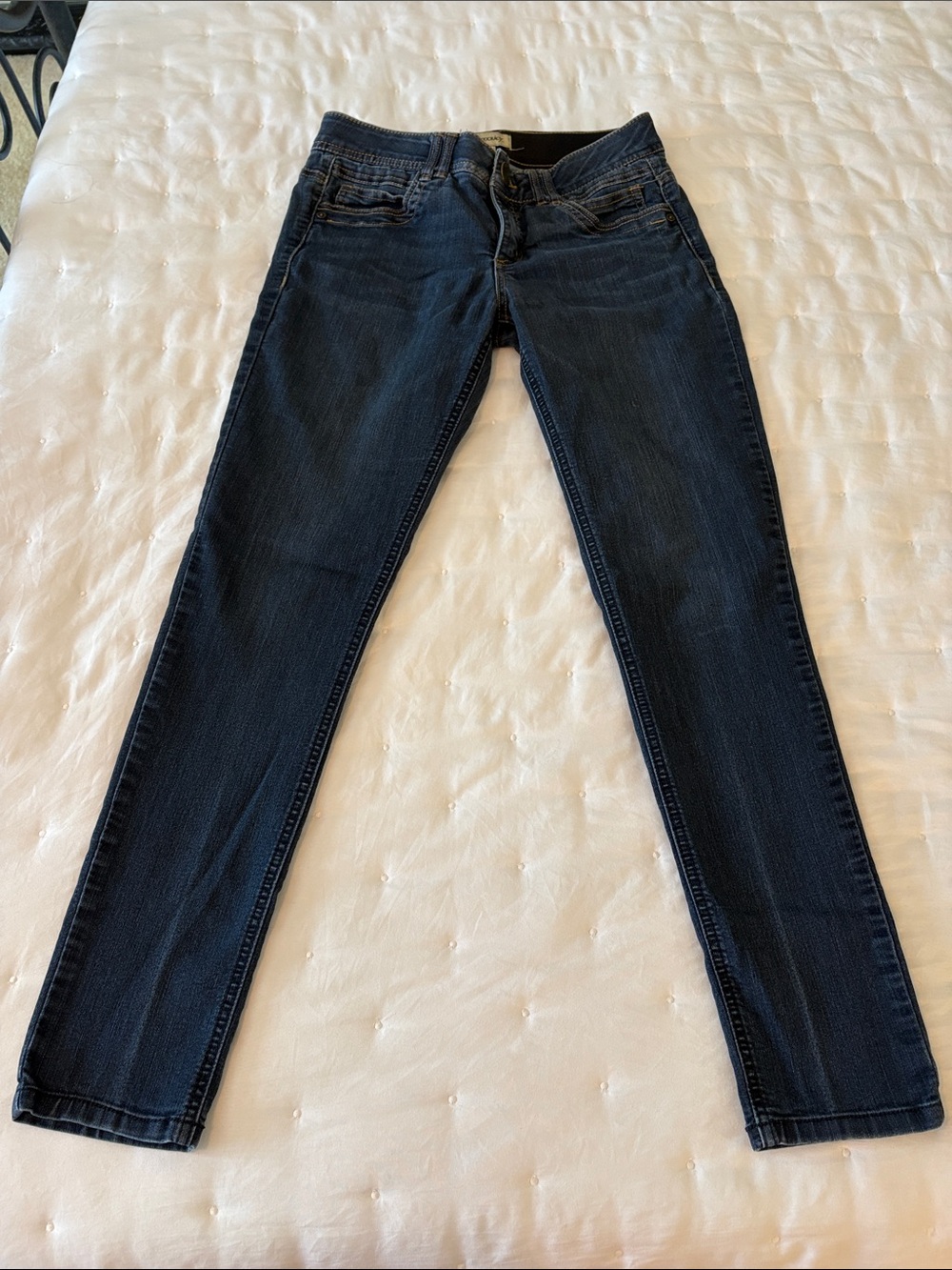 Democracy Women's Indigo Skinny Jeans - Picture 2 of 6